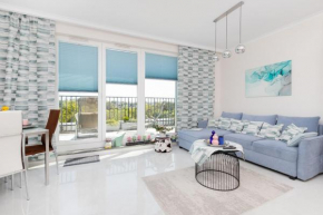 Stylish Seaside Apartment with Terrace & Parking in Jastrzębia Góra by Noclegi Renters